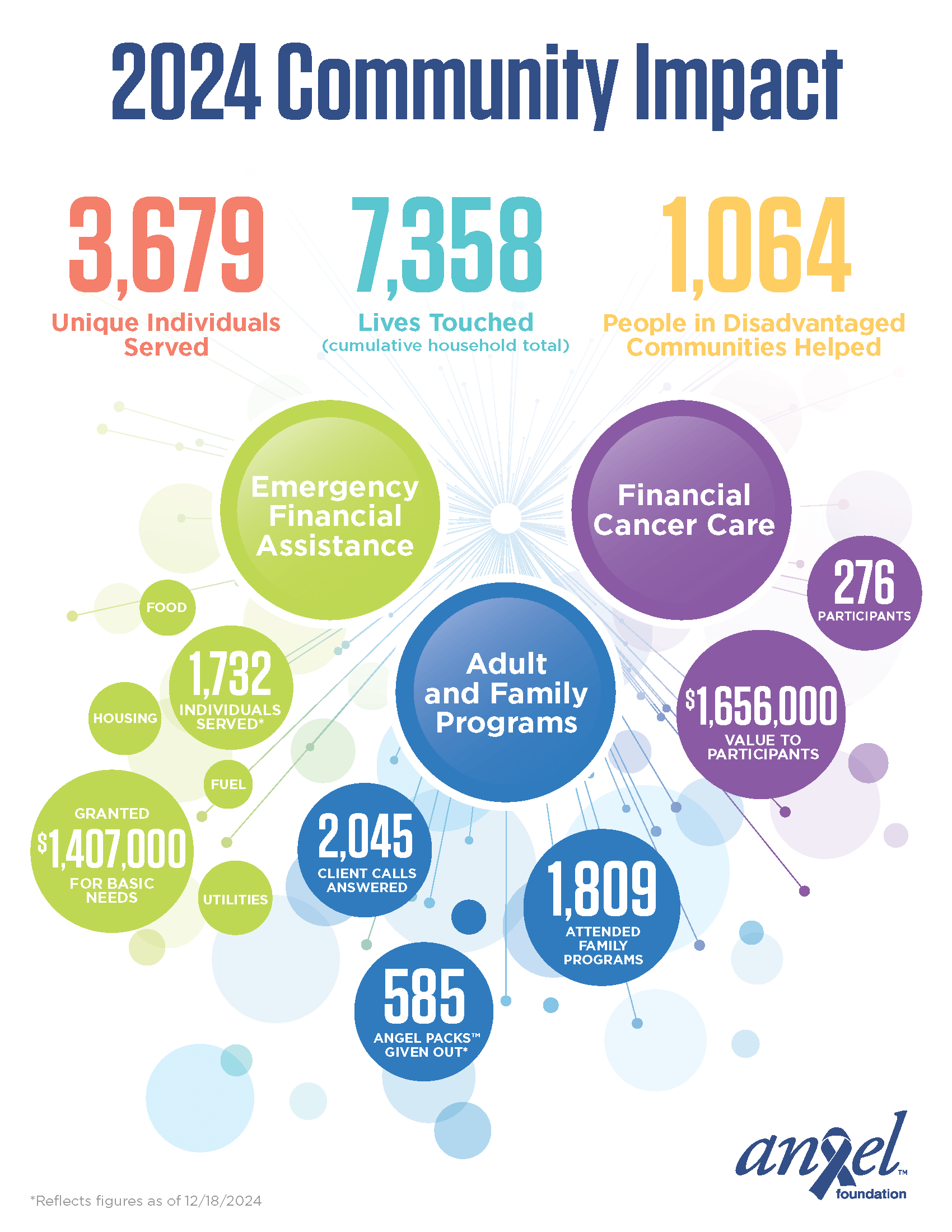 A Community Impact Inforgraphic.